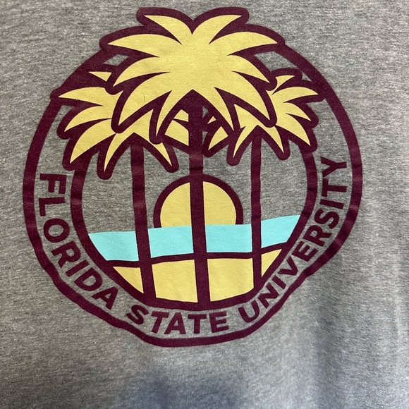 Florida State University Gray Short Sleeve Tee - Picture 2 of 4